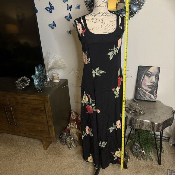 R.J. Stevens Carol Escritor Women’s Maxi Vintage Dress Flowy Floral Size US 10 - Picture 8 of 10